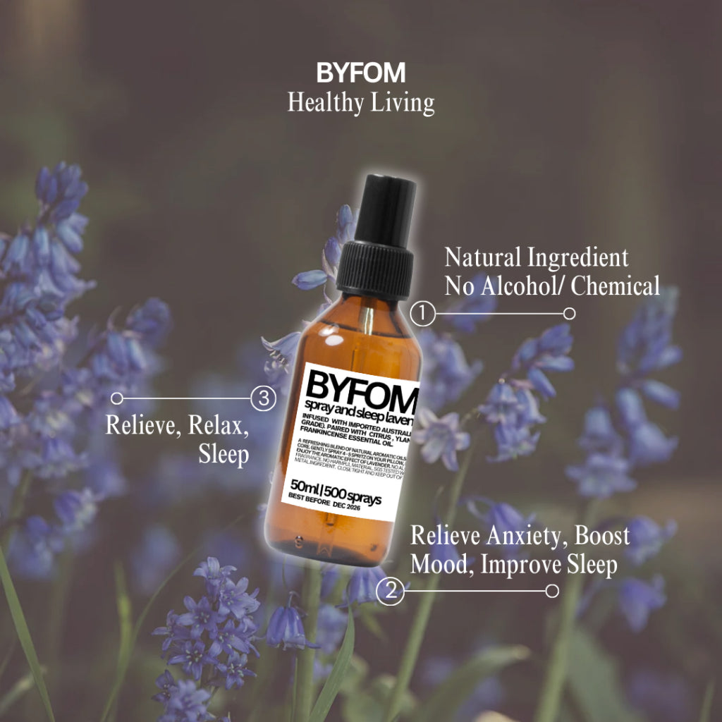 Aromatherapy Lavender Spray | Spray & Sleep Natural Pillow Mist | Natural & No Alcohol