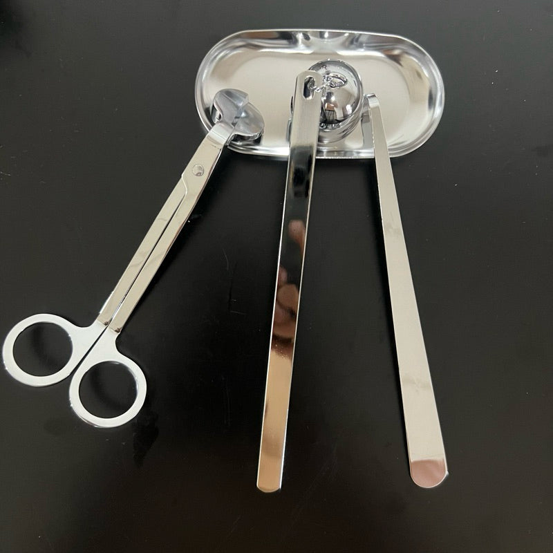 Candle Care Kit Candle Tools Set Candle Wick Trimmer, Candle Wick Dipper, Candle Wick Snuffer