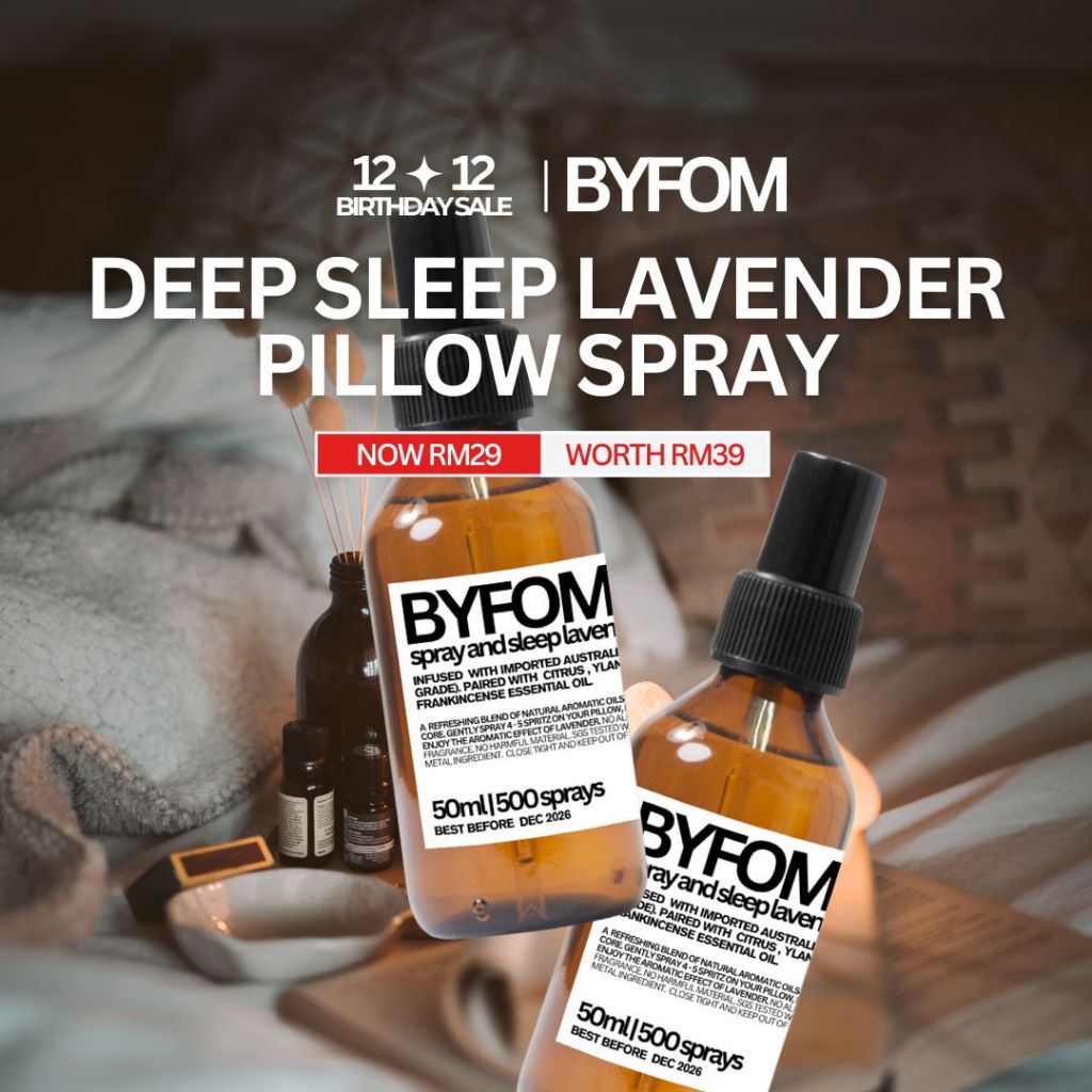 Aromatherapy Lavender Spray | Spray & Sleep Natural Pillow Mist | Natural & No Alcohol