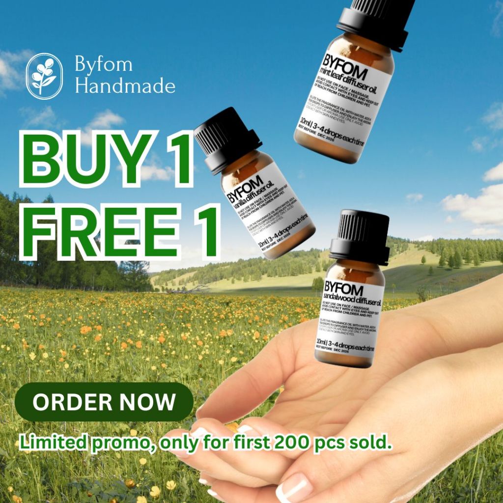 10ml Aroma Air Diffuser Water Soluble Aromatherapy Fragrance Oil Essential Oil Minyak Pati Wangi