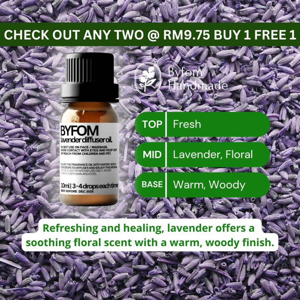 10ml Aroma Air Diffuser Water Soluble Aromatherapy Fragrance Oil Essential Oil Minyak Pati Wangi