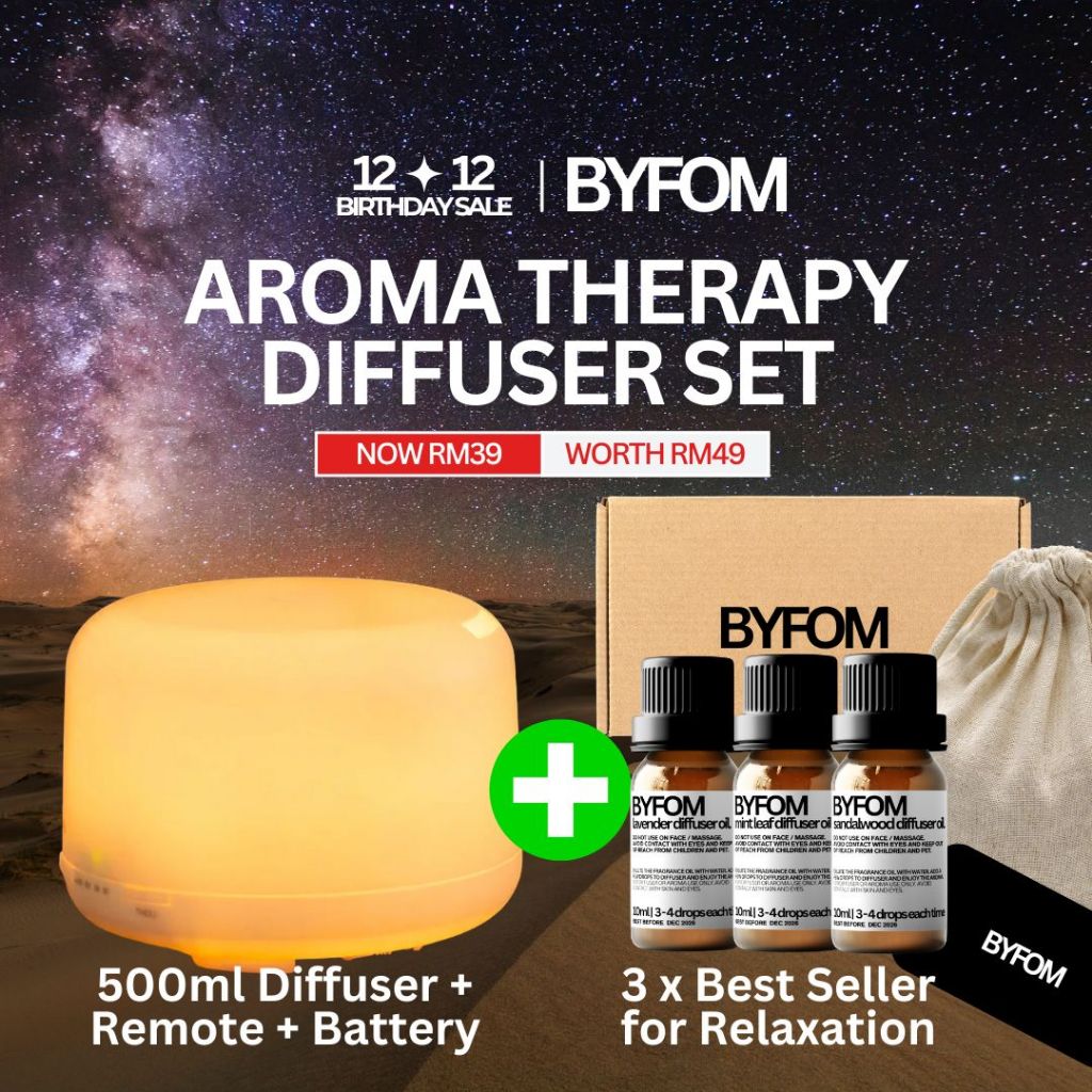 Ultrasonic Diffuser Air Humidifier MUJI 500ML Aroma Diffuser For Aromatherapy Essential Oil Air Diffuser