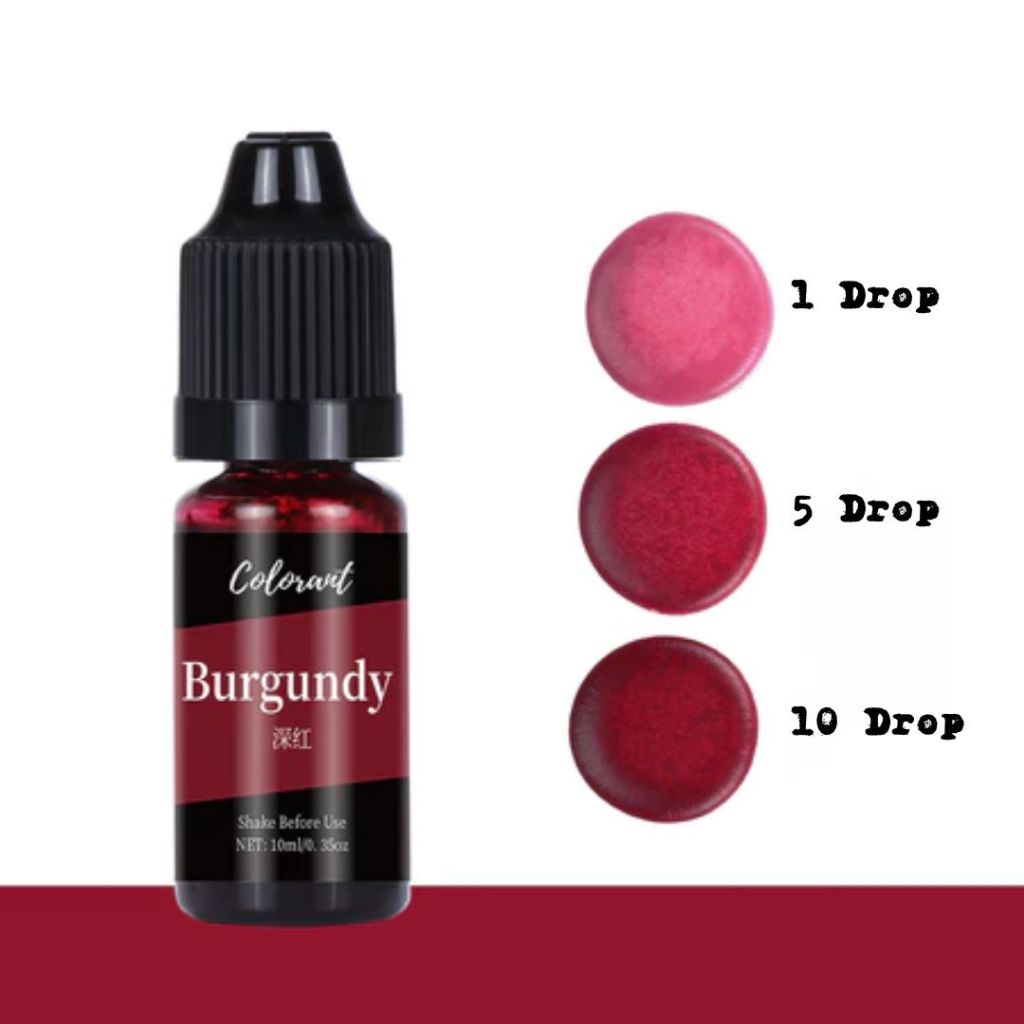 10ml Liquid Candle Soap Dye Full Colour Color Dye Full Range Ready Stock 10ml