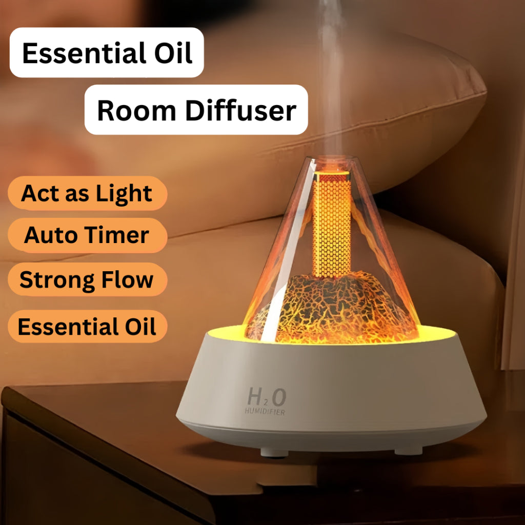 2025 New Volcano Diffuser Aroma Diffuser Room Humidifiers