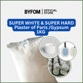 1KG Plaster of Paris /Gypsum /Calcium Sulfate /Sulphate BYFOM