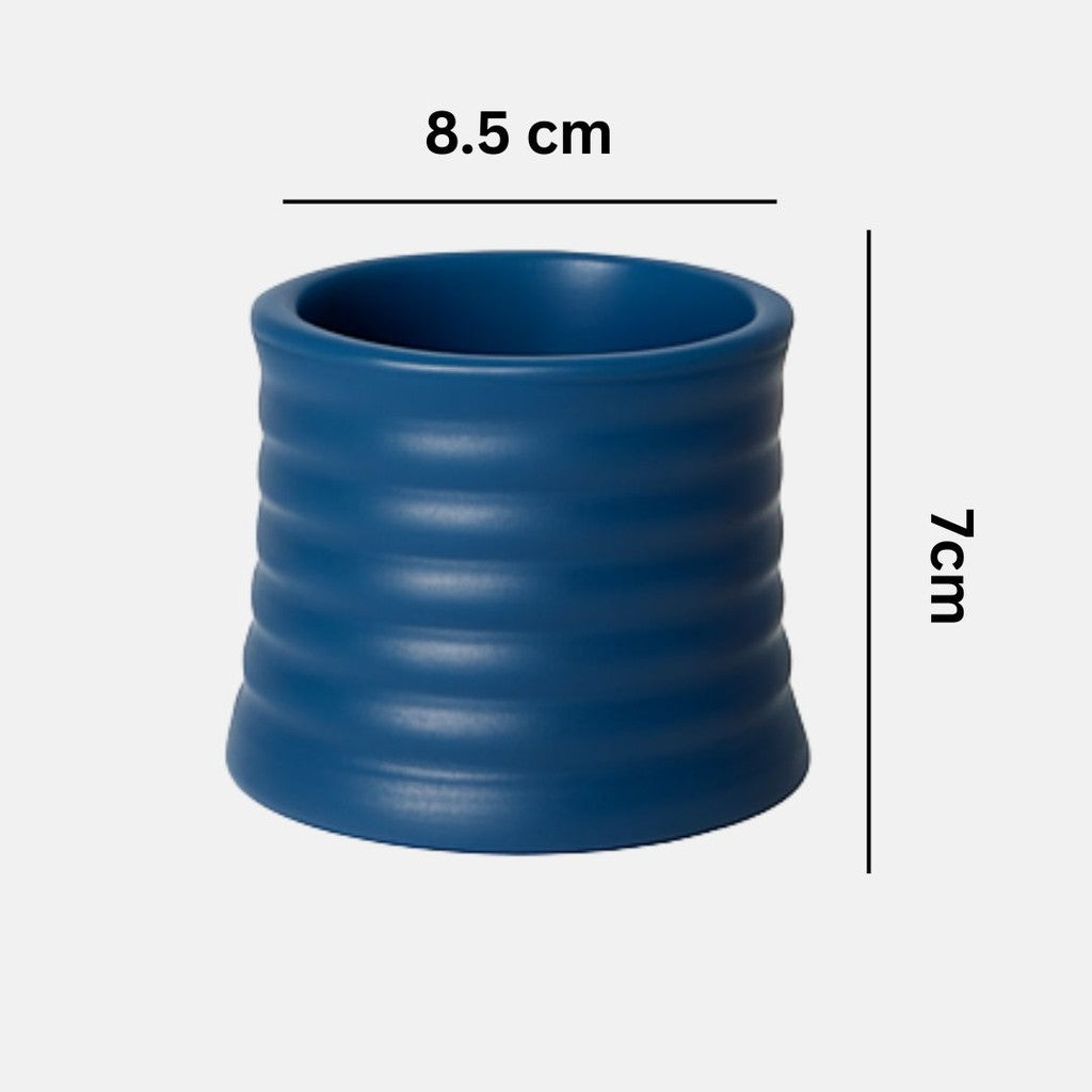 Ceramic Candle Jar Creative Candle Glass Black Green Yellow White Nude Blue Pink 120ml 120g