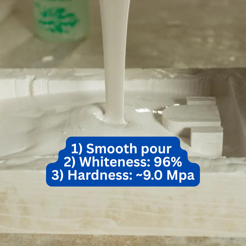 1KG Plaster of Paris /Gypsum /Calcium Sulfate /Sulphate BYFOM