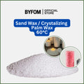 1kg Sand Wax/ Crystallizing Palm Wax / Big Snow Flakes / Lilin Sawit Kristal/ 大冰花蜡