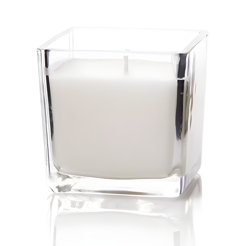 Cube Candle Glass Jar | Kaca Lilin Empat Segi  | Transparent 8x8x8 6x6x6 Glass Pot Fish Pot Glass