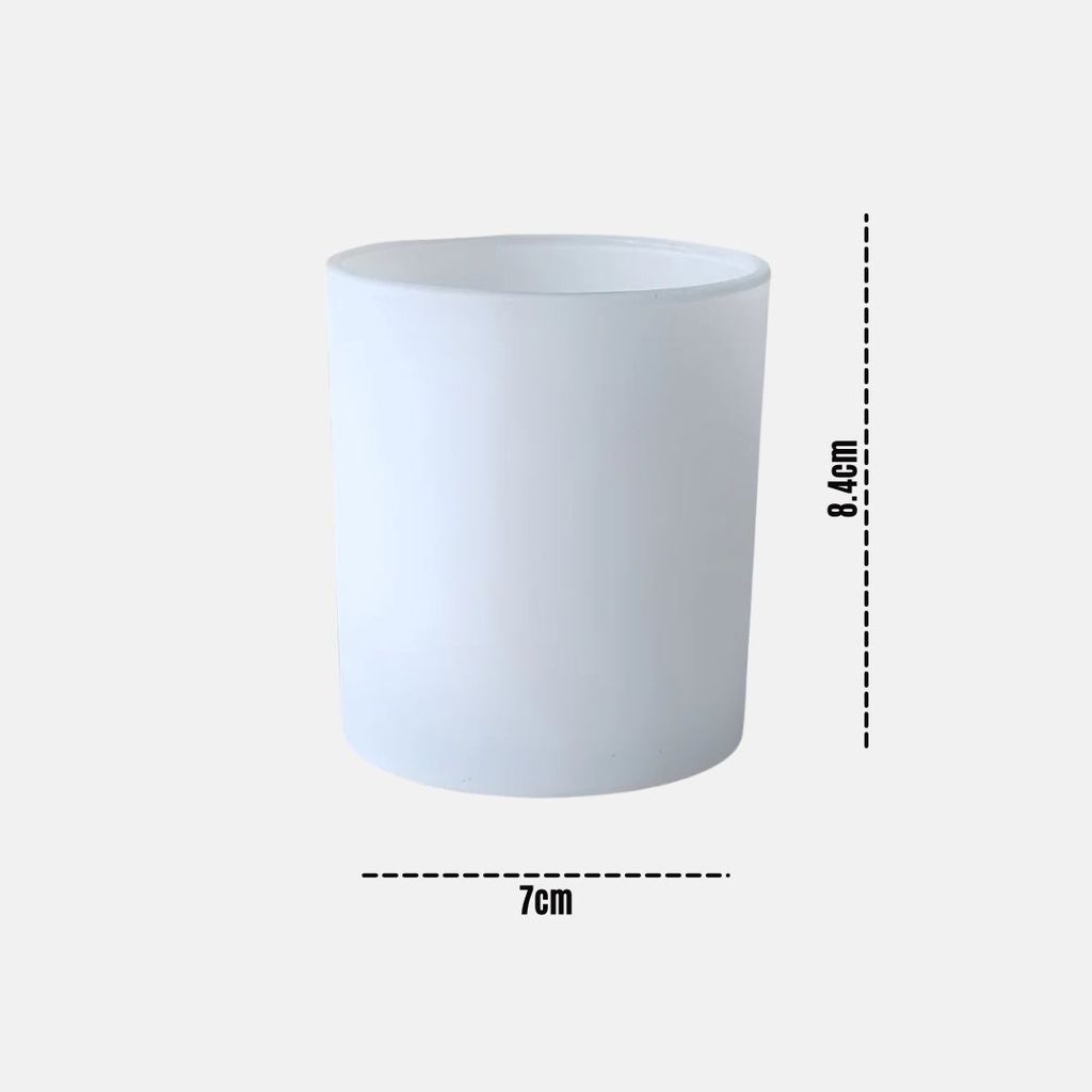 200ml 7cm x 9cm Candle Glass 7cm x 8.4cm
