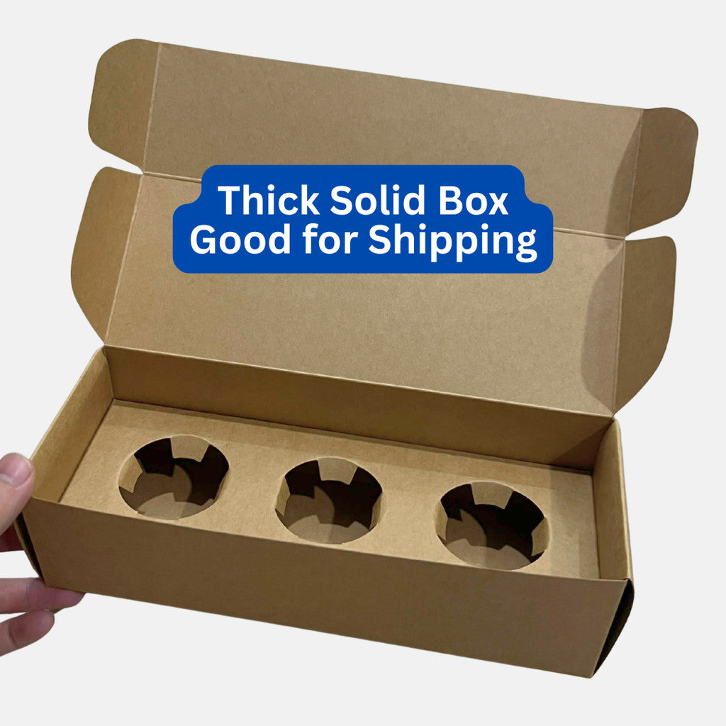 BYFOM GIFT BOX [3 SLOT GIFT BOX] FOR 70ML GLASS